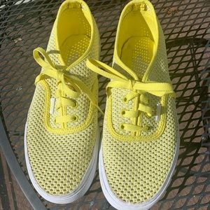 Platform Crotchet Vans